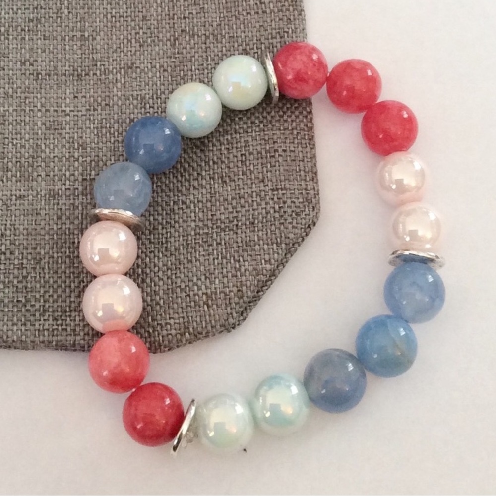 Beaded Stretch Bracelet NEW